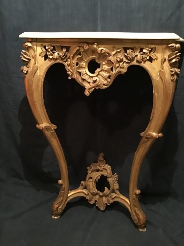 Console rocaille