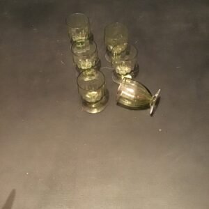 Verres à liqueur des années 50
