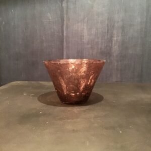 Saladier en verre bulle
